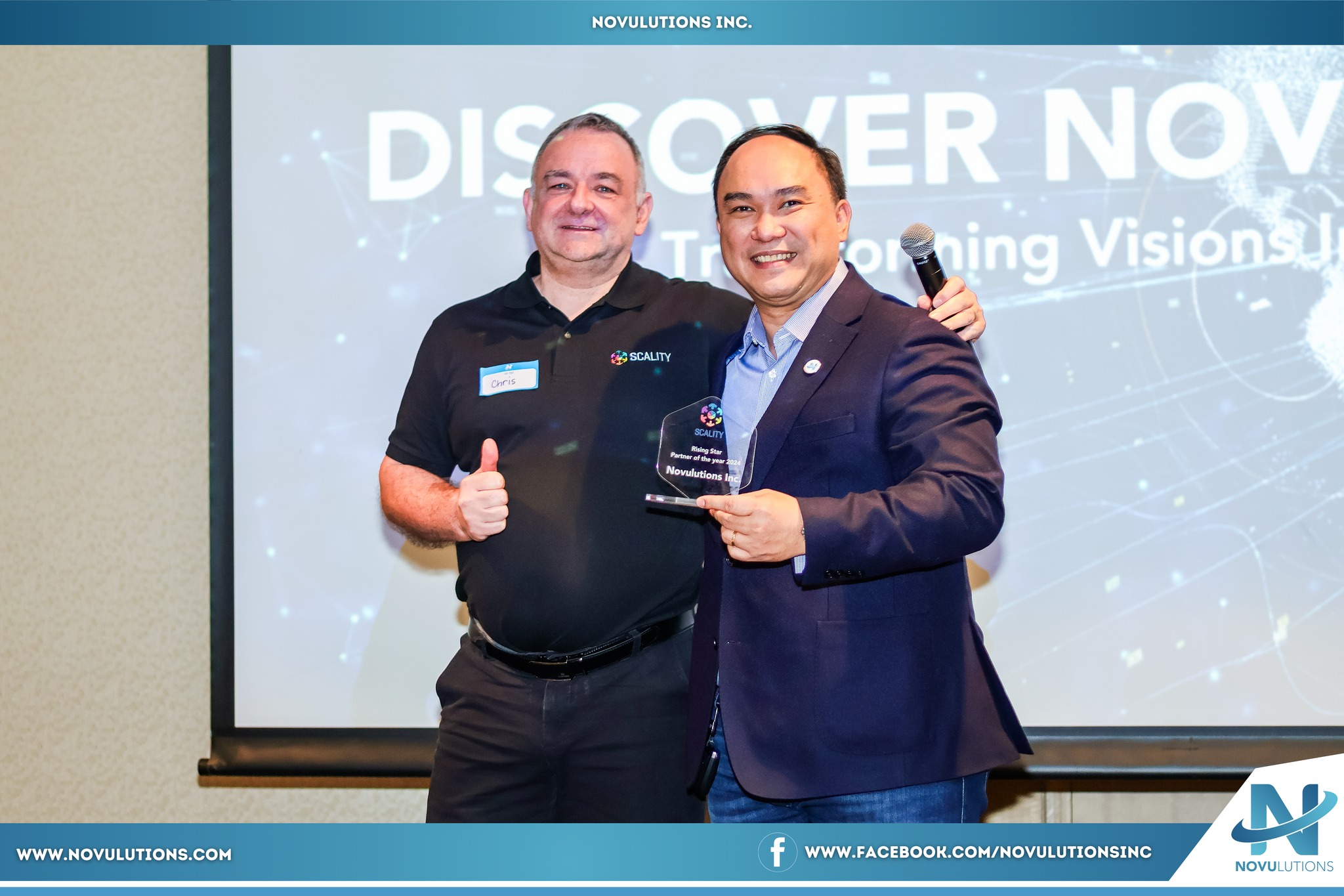 Novulutions Honored with Scality’s 2024 Rising Star Partner Award